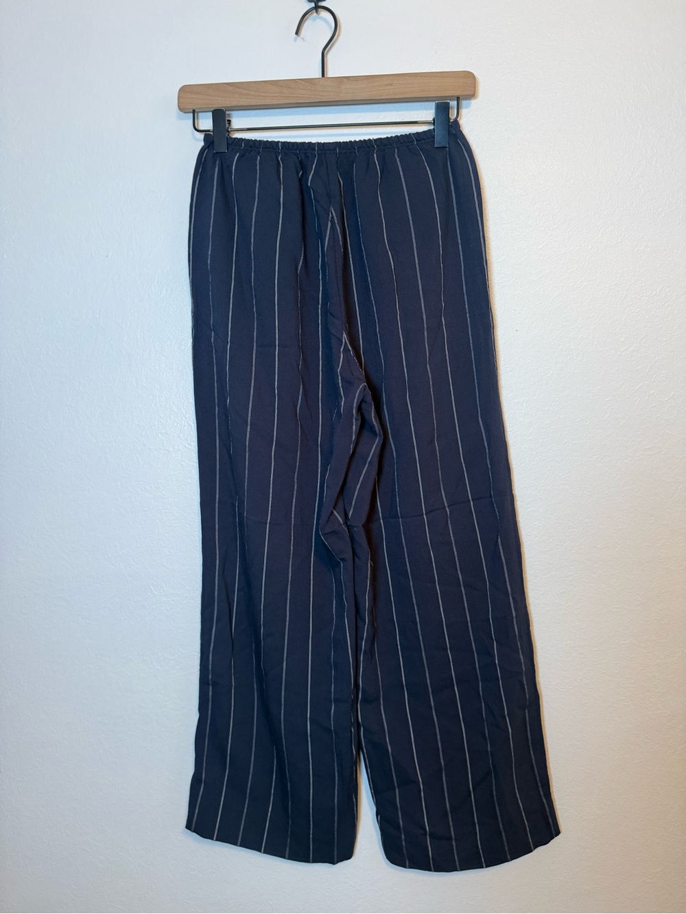 Vince Coastal & Chiffon Stripe Wide leg Pull-On Pants‎ - Picture 3 of 6
